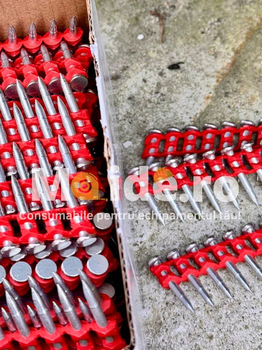 Cuie profesionale beton |DeWalt pe gaz sau cu acumulatori |3.0x19–32mm