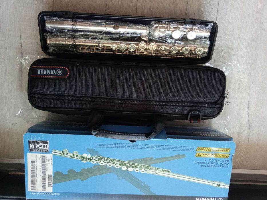 Флейта хорошая , серебристая