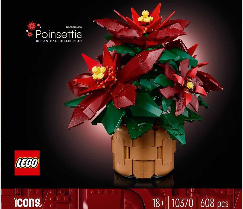 LEGO Icons Creator Expert - Craciunita 10370, 608 piese, 18+, sigilate