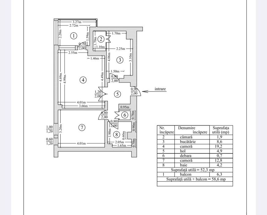 Apartament 2 camere Campina