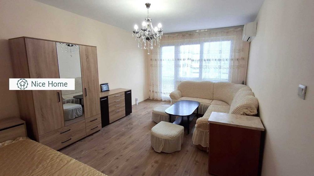 Продаваме напълно обновена гарсониера с нови мебели и отлична локация