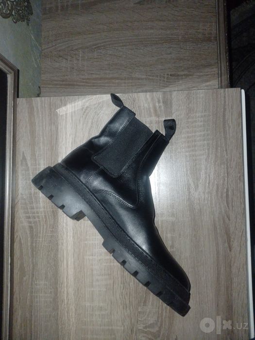 Сапоги челси натуральный кожа