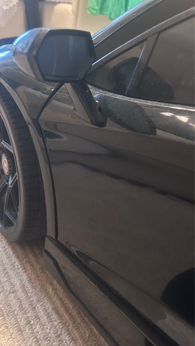 Lamborghini SVJ cu 2 locuri, 24V, 500W, Drift Edition, neagra