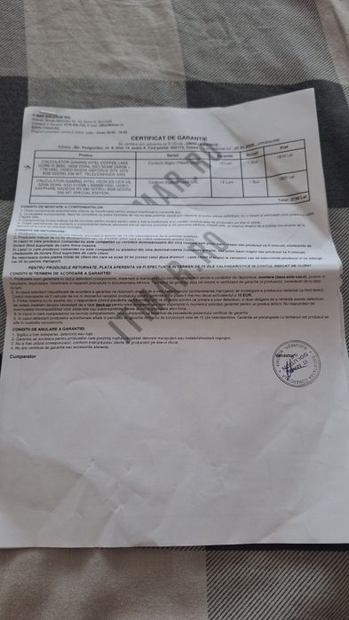 Calculator gaming in garanție