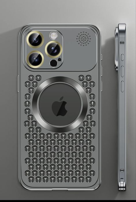 Алюминиевый чехол для Iphone 15 pro max