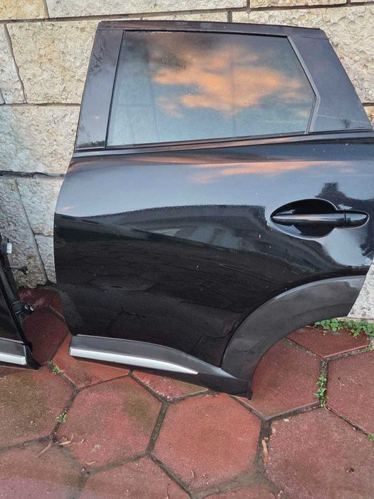 Задна лява и дясна врата Mazda CX-3, пълно оборудване, черни