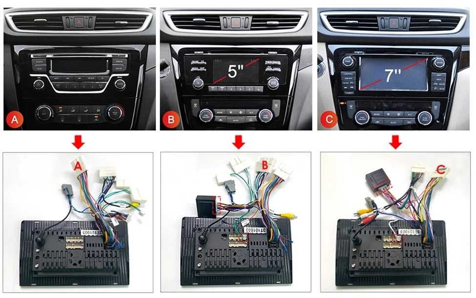 Мултимедия 10″ Android 14 за NISSAN X-TRAIL III 3 CARPLAY навигация