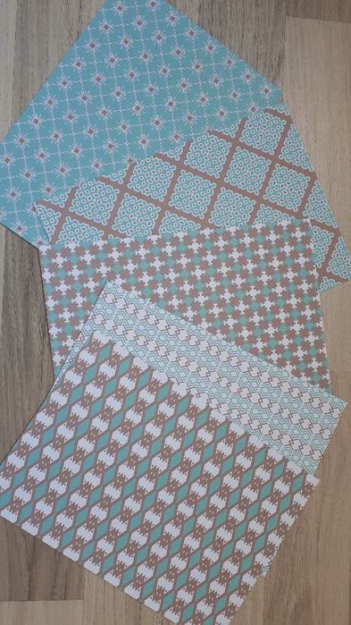 1.00 лв бр. Дизайнерска хартия за скрапбук, картички и др. крафт неща