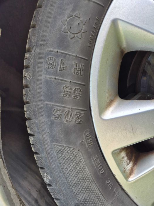 Продавам джанти 16" с летни гуми Kleber Quadraxer – 205/55 R16 (Opel Astra G / Zafira A)