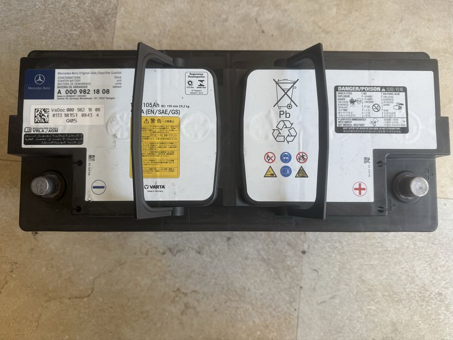 Акумулатор 105ah 950A Mercedes A0009821808