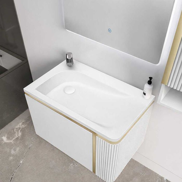 ПВЦ комплект за баня DOLCE WHITE 60 см