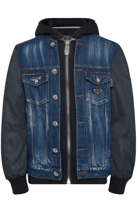PHILIPP PLEIN оригинално ново дънково яке XXL