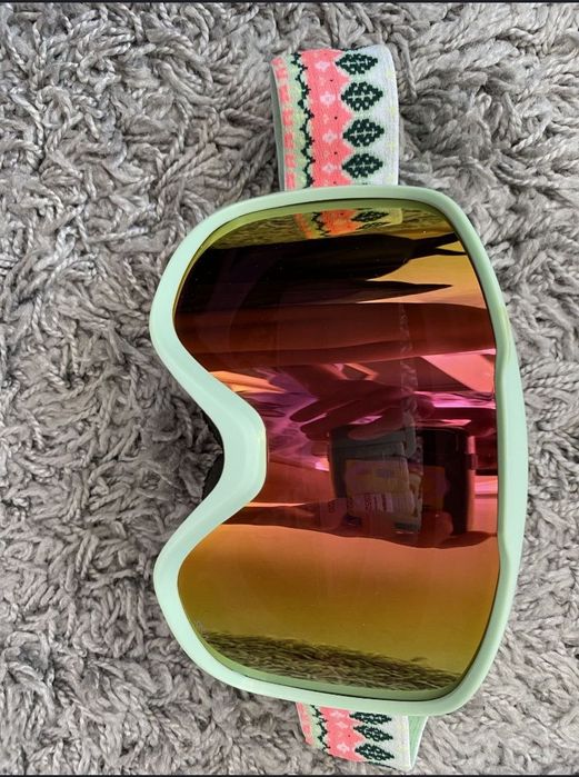 Cască de ski + ochelari de ski + urechi detașabile (separat sau set)