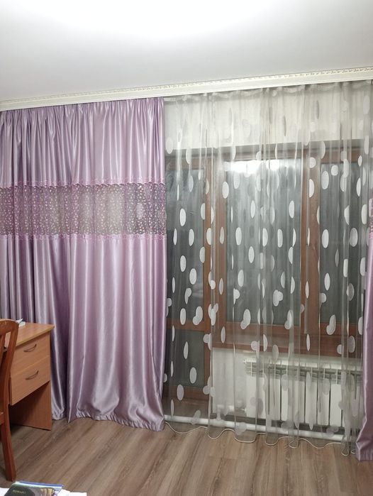 Срочно продам шторы и тюль