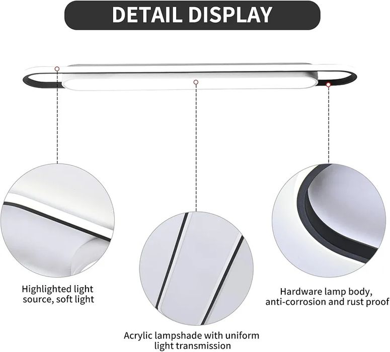 Голями  120см. LED тавани осветлителни тела