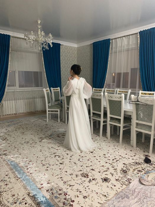 Дизайнерское платье Алия Туман