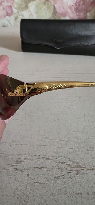Продам оригинальные  легендарные очки "Panthere de Cartier"