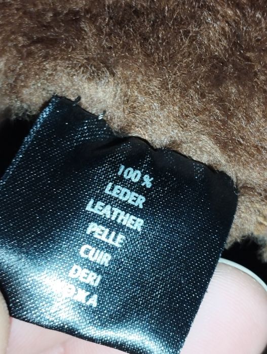 Кожено палто \ норка