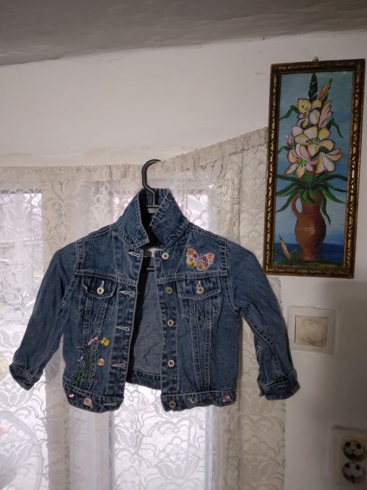 Geaca blugi  ieftin 30 de lei