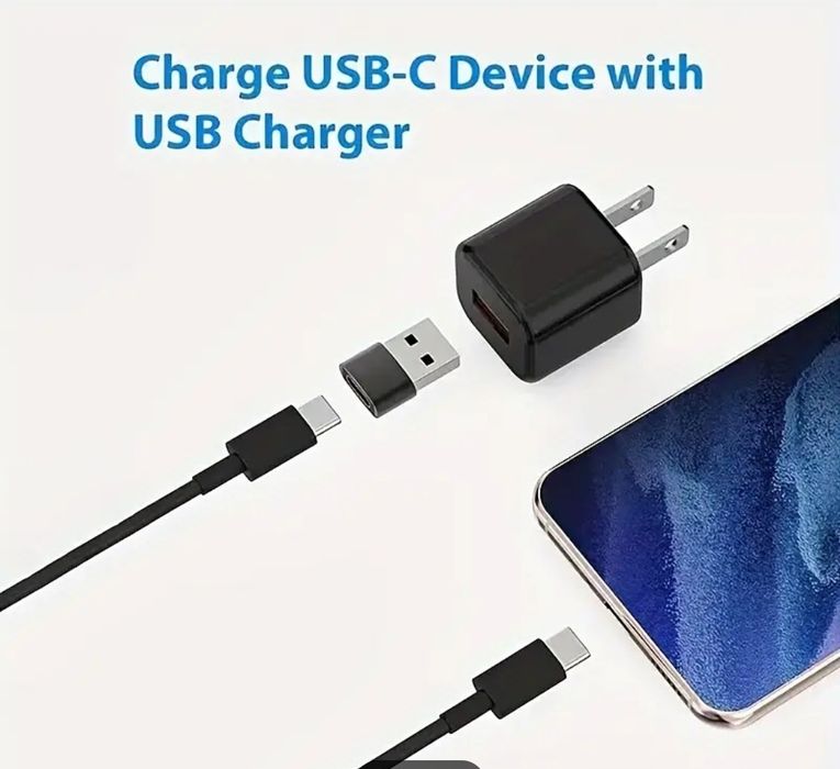 Адаптер USB A на Type-C