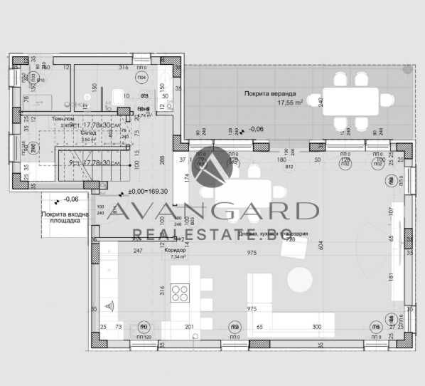 оф.24759 Къща с 200кв.м. двор и 2 паркоместа/ Марково