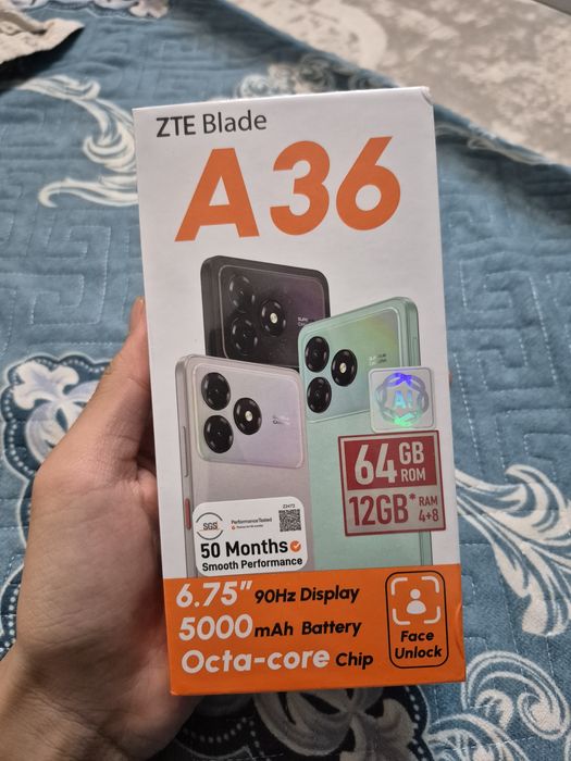 запечатанный ZTE Blade A36