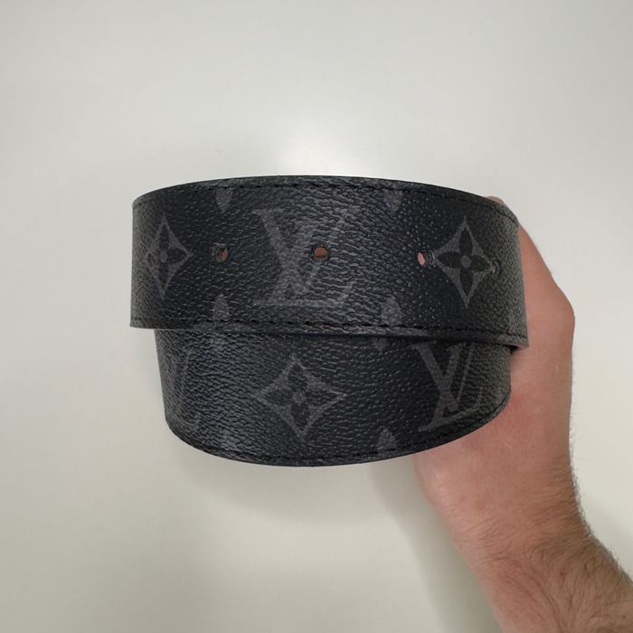 *PIELE* Curea LV Catarama Neagra Pattern Neagra 110cm Livrare 24-48h Verificare Colet Inclus