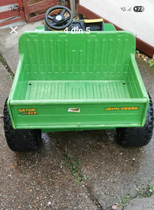 Masinuta electrica copii John Deere 3-8 ani