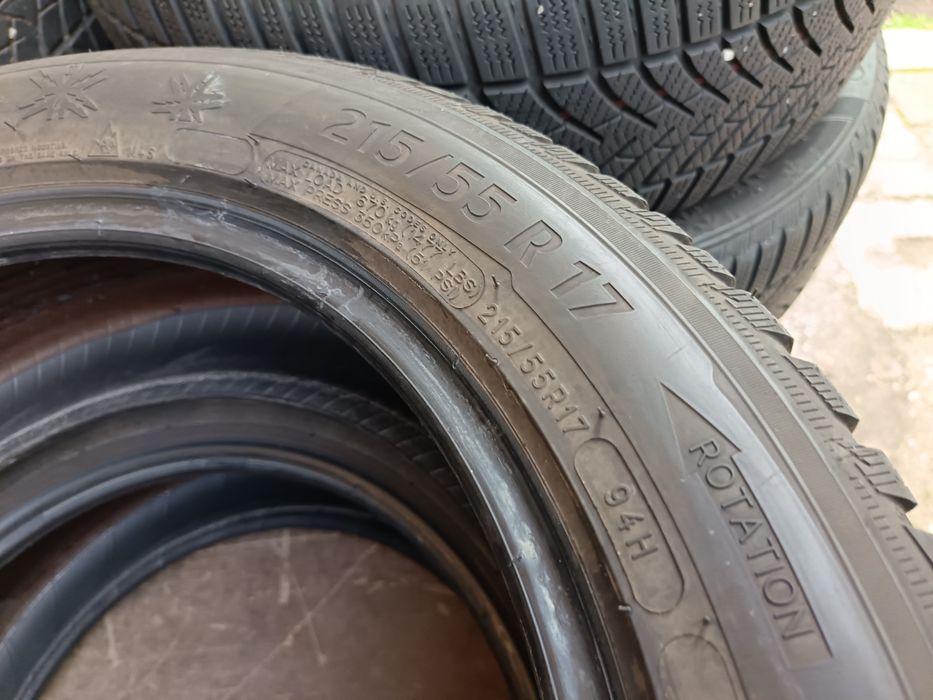 Anvelope MS iarna 215 55 17 Michelin 2022 6mm
