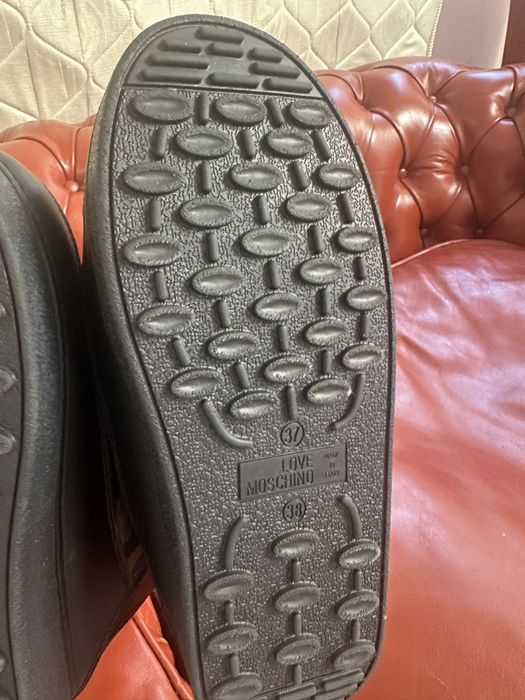 Ghete de zapada Love Moschino, noi, fara etichete, marimea 37-38.