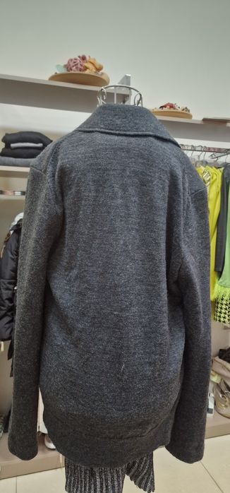 Дворедно вталено сако (жилетка) Zegna от кашмир и вълна