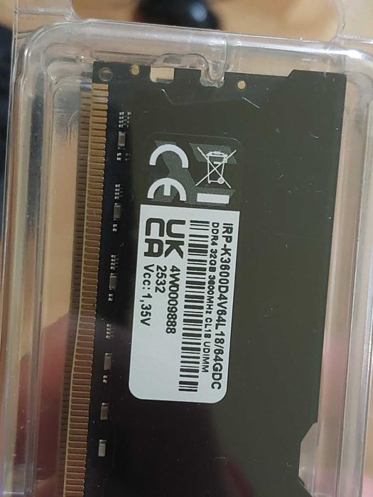 64GB 3600Mhz CL18 - Goodram IRDM Pro (НОВИ)