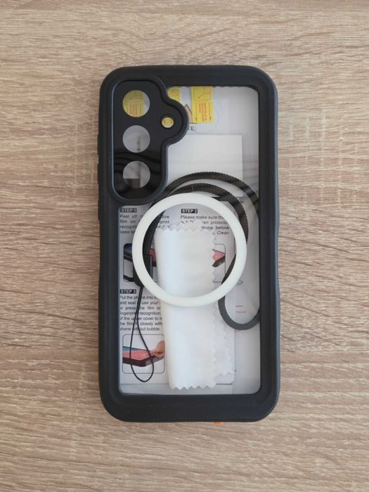 Водоустойчив калъф за Samsung Galaxy S25 Plus съвместим с MagSafe