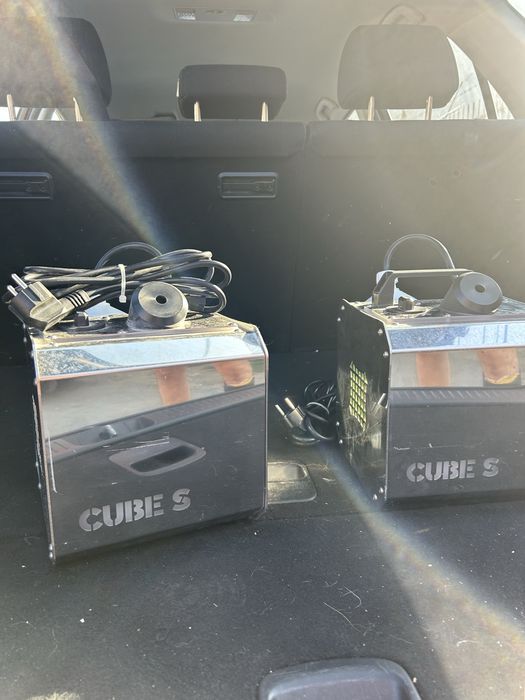 2 nebulizatoare CUBE S – 800W