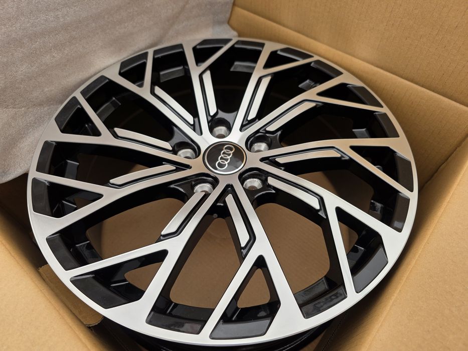 Jante de aliaj pentru Audi pe 17 marca rc wheels model  817  black-polis