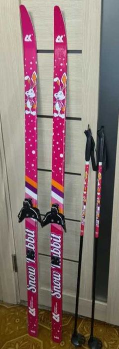 Лыжи подростковые 140 см