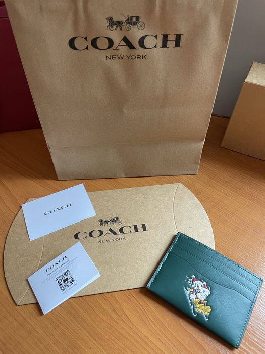 Портмоне тип card holder Coach x Disney limited edition