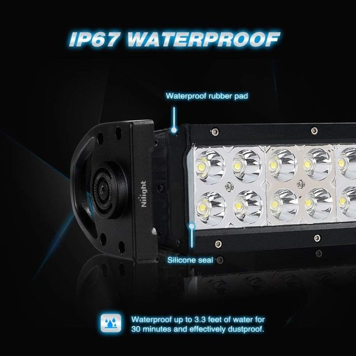 Лед бар, специално разработен против прегряване – 72 вата LED BAR4