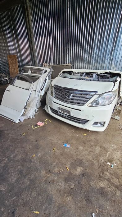 Бампер Альфард