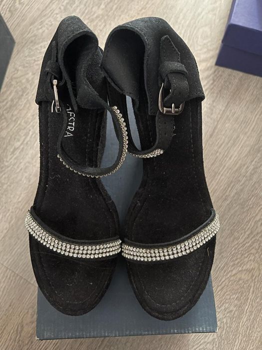 Туфли замшевые