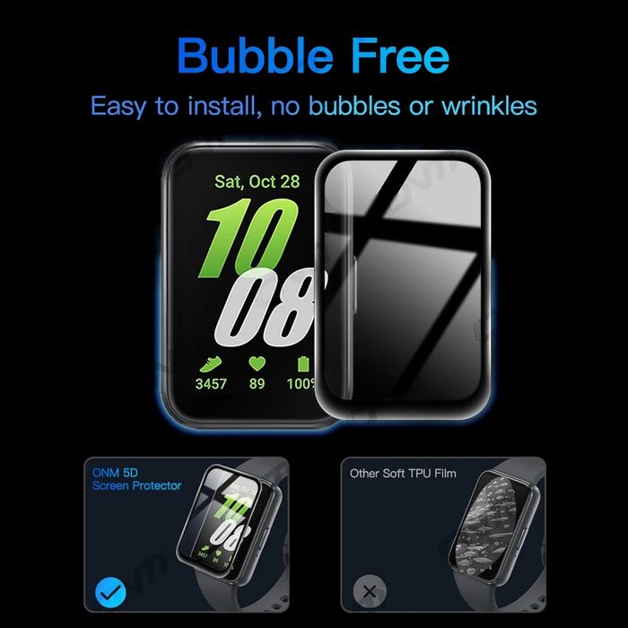 Samsung Galaxy Fit3 / 5D Извит протектор за цял екран