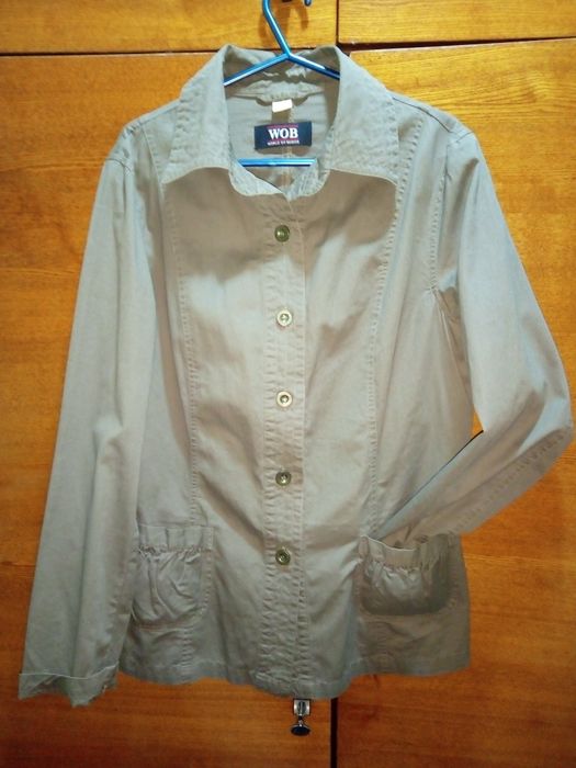 Куртка-рубашка на пуговицах