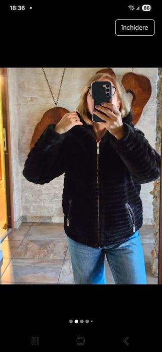 Geaca iarna BSB pt damă cu 2 fețe