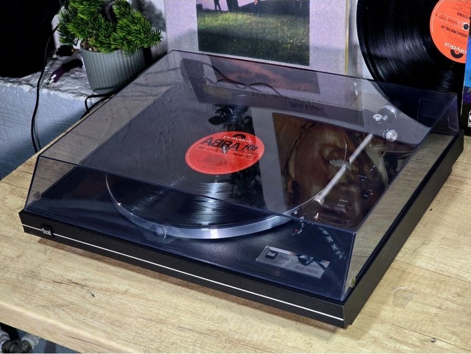 Pick-up DUAL CS-455-1, automatic, ortofon omp10, hifi  retro stereo black
