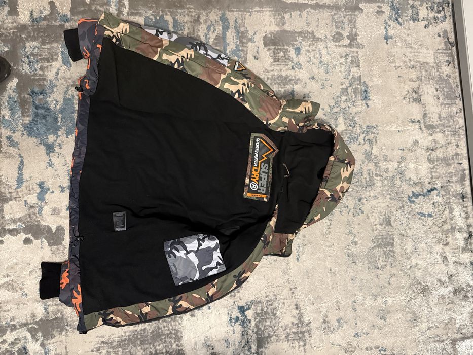 Geaca Superdry puffer camo
