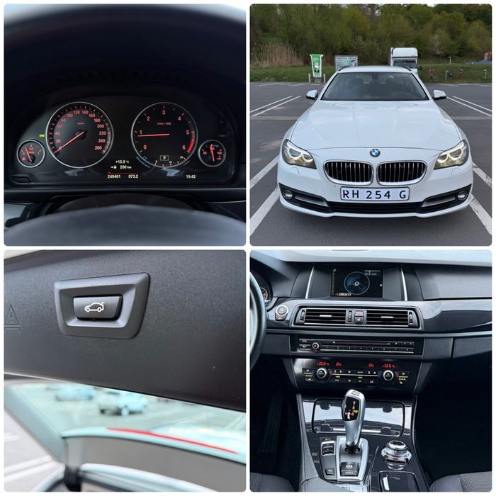 BMW 518d   07/2015   F11  Automat   euro 6 fara ad blue   B47   Incalzire scaune   Hi-Fi