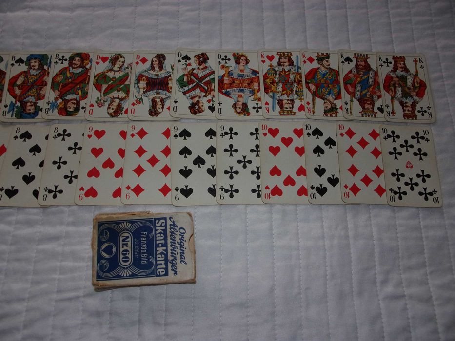 Carti de joc GDR anii 70