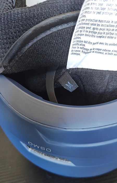 Ски каска SALOMON HELMET OSMO Blue - с визьор – Размер M