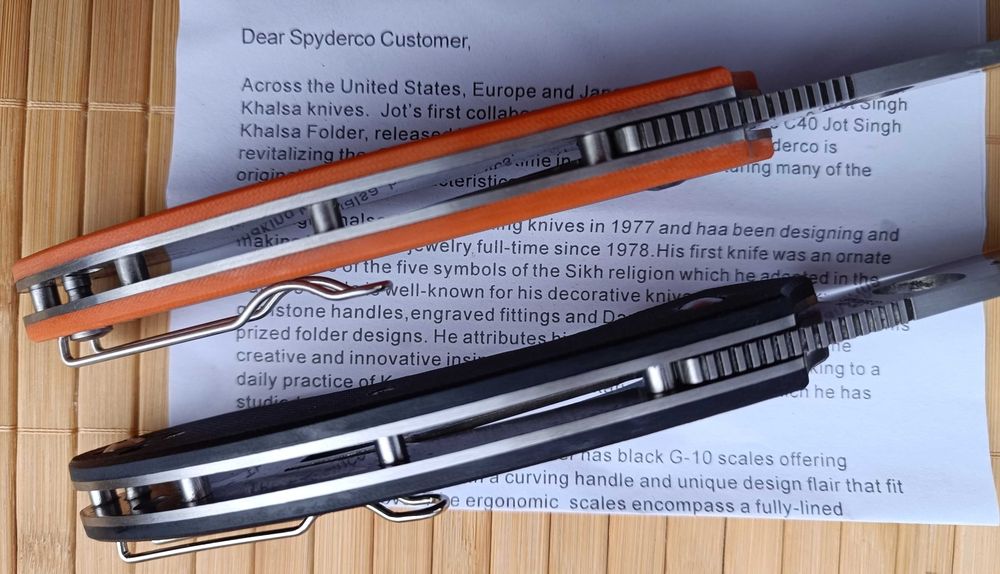 Сгъваем нож Spyderco Roc Cleaver