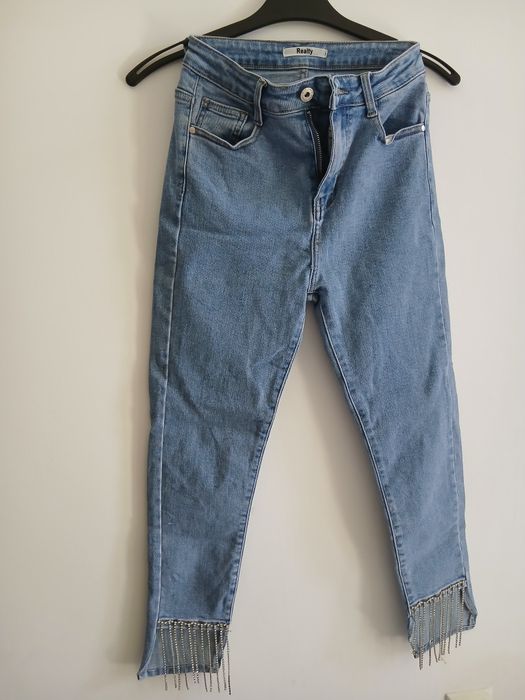 Blugi fete masura M/L sau 38-40 noi fara eticheta